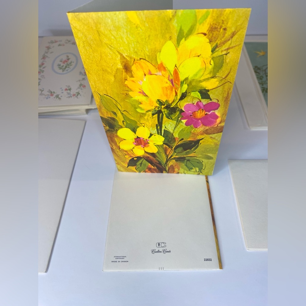 Vintage Greeting Cards 16 Carleton Cards Envelopes Stationary